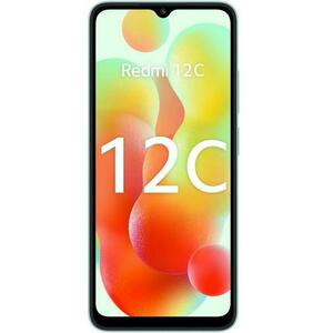 Telefon Mobil Xiaomi Redmi 12C, Procesor Mediatek MT6769Z Helio G85, Octa-Core, IPS LCD 6.71inch, 4GB RAM, 128GB Flash, Camera Duala 50 + 0.08 MP, 4G, Wi-Fi, Dual SIM (Verde) imagine