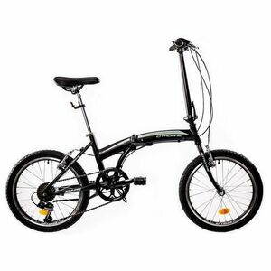 Bicicleta Pliabila DHS 2095, Roti 20inch, Frane V-Brake, 6 viteze (Negru) imagine