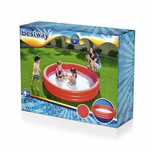 Piscina gonflabila Bestway, 183x33 cm, Rosu imagine