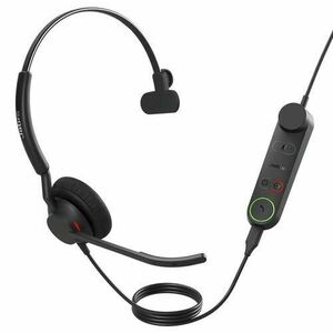 Casti mono cu controller Engage 50 II UC, Jabra, USB-C (Negru) imagine