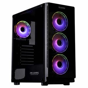 Sistem GAMING Infinity, 8th-Gen Intel® SIX-CORE™ i7-8700K 4.70GHz Turbo, 16GB DDR4, 256GB SSD + 1TB HDD, nVidia GTX1660 6GB GDDR5 imagine