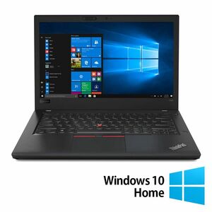 Laptop Refurbished LENOVO ThinkPad T480, Intel Core i5-8250U 1.60 - 3.40GHz, 8GB DDR4, 256GB SSD, 14 Inch Full HD, Webcam + Windows 10 Home imagine