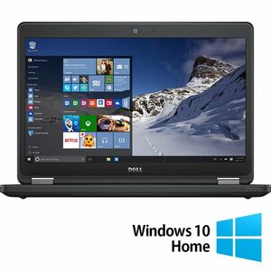 Laptop Refurbished DELL Latitude E5470, Intel Core i5-6300U 2.40GHz, 8GB DDR4, 256GB SSD, 14 Inch Full HD Touchscreen, Webcam + Windows 10 Home imagine