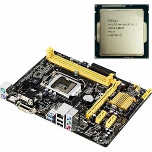 Placa de baza ASUS H81M-P PLUS, Socket 1150, mATX, Shield, Cooler + Procesor Intel Pentium G3220 3.00GHz imagine