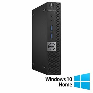 Calculator Refurbished DELL OptiPlex 3040 MiniPC, Intel Core i5-6500T 2.50GHz, 8GB DDR3, 256GB SSD + Windows 10 Home imagine