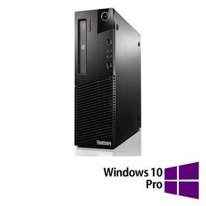 Calculator Refurbished Lenovo Thinkcentre M93 SFF, Intel Core i5-4570 3.20, 8GB DDR3, 500GB HDD + Windows 10 Pro imagine