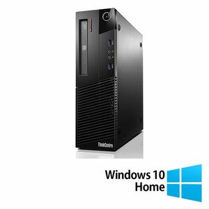 Calculator Refurbished Lenovo Thinkcentre M93 SFF, Intel Core i5-4570 3.20, 8GB DDR3, 500GB HDD + Windows 10 Home imagine