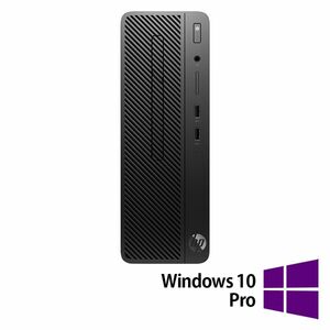 Calculator Refurbished HP 290 G1 SFF, Intel Core i3-8100 3.60GHz, 8GB DDR4, 256GB SSD, DVD-RW + Windows 10 Pro imagine