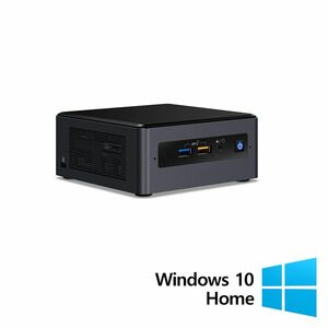 Calculator Refurbished Intel NUC8BEB Mini PC, Intel Core i3-8109U 3.00 - 3.60GHz, 8GB DDR4, 256GB SSD + Windows 10 Home imagine