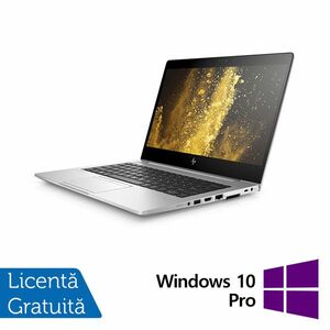 Laptop Refurbished HP EliteBook 830 G5, Intel Core i5-8250U 1.60-3.40GHz, 8GB DDR4, 256GB SSD, 13.3 Inch Full HD IPS, Webcam + Windows 10 Pro imagine