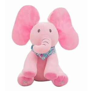 Elefant PINK interactiv Vorbeste Canta si Flutura urechile imagine