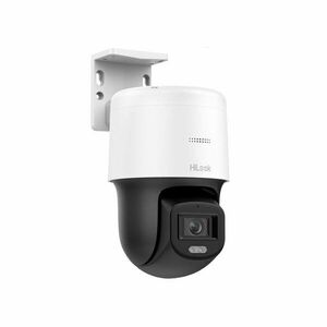 Camera de supraveghere rotativa IP PT Speed Dome Hikvision HiLook Darkfighter PTZ-N2C200C-DE, 2 MP, lumina alba 30 m, 2.8 mm, PoE, slot card, detectie miscare, microfon si difuzor imagine