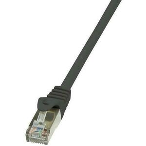 Cablu F/UTP LOGILINK CP2093S, Patchcord, CAT.6, 10m (Negru) imagine