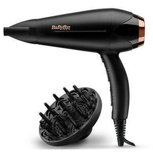 Uscator de par BaByliss D570DE, 2200 W, 3 trepte de putere (Negru/Rose Gold) imagine