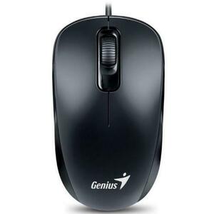 Mouse Genius DX-110, Ambidextru (Negru) imagine