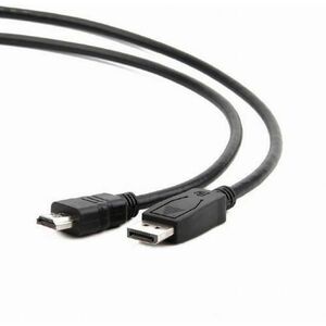 Cablu SPACER SPC-DP-HDMI-6, DisplayPort - HDMI, unidirectional, 4K, 1.8m (Negru) imagine