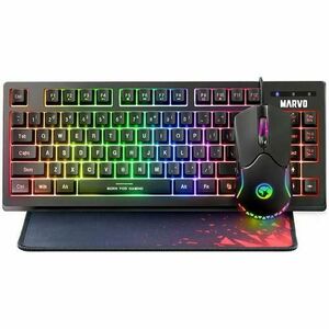 Kit Gaming Starter 3 in 1 Marvo CM310 (tastatura, mouse, mousepad) imagine