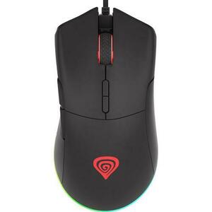 Mouse Gaming Genesis Krypton 290, iluminare RGB, USB (Negru) imagine