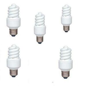 Set 5 becuri economice Panasonic EFD13E672V-5, putere lampa 13W, echivalent pentru incandescenta 58W imagine