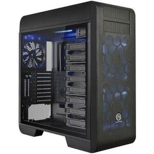 Carcasa Thermaltake Core V71 Black Tempered Glass Edition (Neagra) imagine