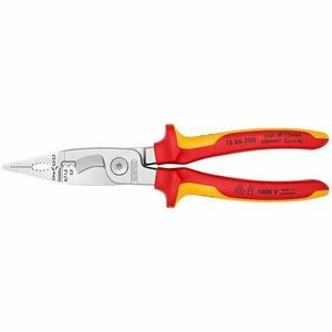 Cleste electrician cu 6 functii, manere izolate la 1000V, KNIPEX, 200 mm imagine