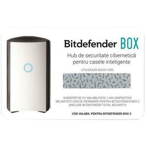 Bitdefender BOX, reinnoire licenta, scratch card imagine