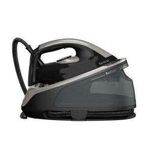 Statie de calcat TEFAL Express Easy SV6140E0, 2200W, 380g/min, 1.7 L, Talpa ceramica (Negru/Gri) imagine