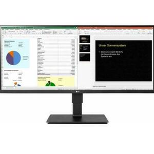 Monitor IPS LED LG 34inch 34BN670P-B, 2560 x 1080, HDMI, DisplayPort, Boxe, 75 Hz, 5 ms (Negru) imagine