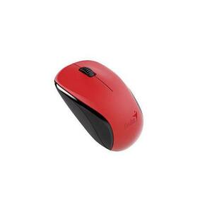 Mouse Optic Genius NX-7000, Pentru PC sau Notebook, 2.4GHz, 1200 dpi, 3 butoane, Wireless (Rosu) imagine