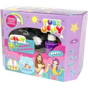 Set Tubi Jelly cu 8 culori si un acvariu mare imagine