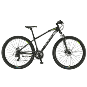 Bicicleta Mtb Polar Wizard 1.0, 29inch, S-M, Frane mecanice pe disc, 21 viteze (Negru/Galben) imagine