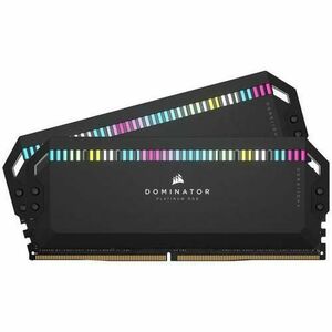 Memorie Corsair DOMINATOR PLATINUM XMP 3.0 Black Heatspreader, DDR5, 6400MT/s 64GB (2x32GB), CL32 imagine