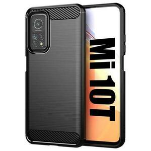 Husa pentru Xiaomi Mi 10T 5G / 10T Pro 5G, Forcell, Carbon, Neagra imagine