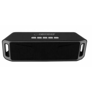 Boxa Portabila ESPERANZA FOLK, 5W, Bluetooth (Negru/Gri) imagine