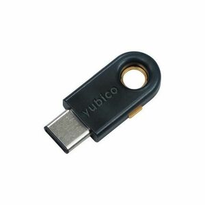 Dispozitiv criptografic securizat tip token, Yubico Yubikey 5C, negru imagine