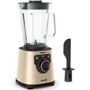 Blender de mare viteza Tefal PerfectMix+, 1200 W, recipient 1.5 L, 6 lame, 3 programe, Functie Autoclean (Crem) imagine