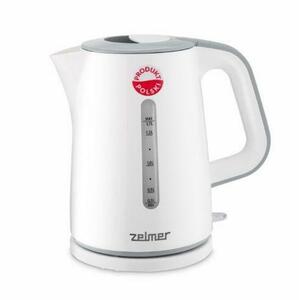 Fierbator de apa Zelmer ZCK7620S, 2200 W, 1.7 L (Alb/Gri) imagine