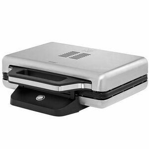 Sandwich Maker WMF 415150011, 800 W, Placi antiaderente, Indicator LED (Argintiu) imagine