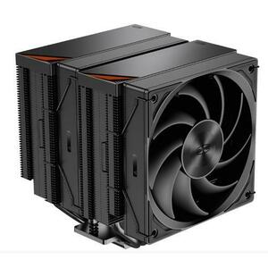 Cooler CPU PCCOOLER RZ620BK, 2x120 mm, 2200 rpm, PWM (Negru) imagine