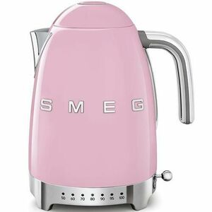 Fierbator Smeg KLF04PKEU, 2400 W, 1.7 L, temperatura variabila 50-100 C (Roz) imagine