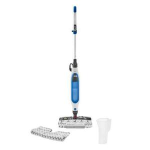 Mop electric cu aburi Shark S6001EU, 1050 W, 350 ml, Tehnologie Klick'n Flip, Steam Blast Mode, 2 fete (Alb/Albastru) imagine