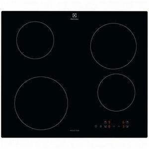 Plita incorporabila Electrolux LIB60420CK Inductie, 4 zone de gatit, Negru imagine