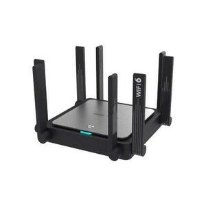 Router Wireless Reyee RG-EW3200GX PRO, AX3200, Dual-Band, Wi-Fi 6, 2400 Mbps, MU-MIMO 4x4, VPN, Beamforming, OFDMA, IPv6 (Negru) imagine