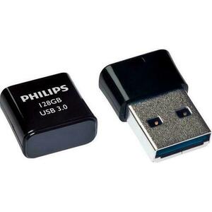 Stick USB Philips Pico Edition FM12FD90B/00, USB 3.0, 128GB (Negru) imagine