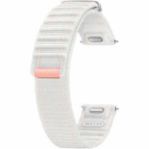 Curea smartwatch Samsung Fabric Band pentru Galaxy Watch7 (S/M), Alb imagine