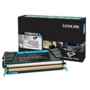 Toner Lexmark C748H3CG, 10000 pagini (Cyan) imagine