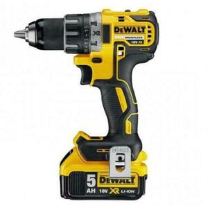 Masina De Gaurit Si Insurubat DeWalt DCD791P2 2 x Acumulatori 18V XR 5Ah Brushless imagine