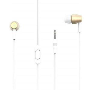 Casti Stereo In-ear Motorola Pace 200, Jack 3.5mm, Cablu 1.2m, Microfon, Control pe fir (Auriu) imagine