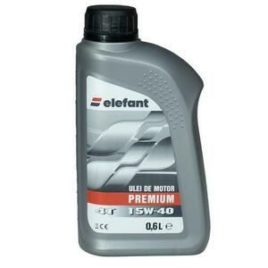 Ulei Elefant PREMIUM, pentru motoare 4 timpi, 15W40, 0.6L, Gri imagine