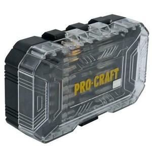 Set biti PROCRAFT BS-37, 37 piese, biti, adaptoare priza, chei cu piulita imagine